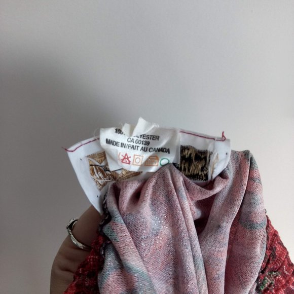 Vintage Glenayr "Kitten" Patterned Midi Skirt - Picture 4 of 4